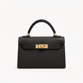 Audrey genuine leather structured handbag Eleia Stone Australia
